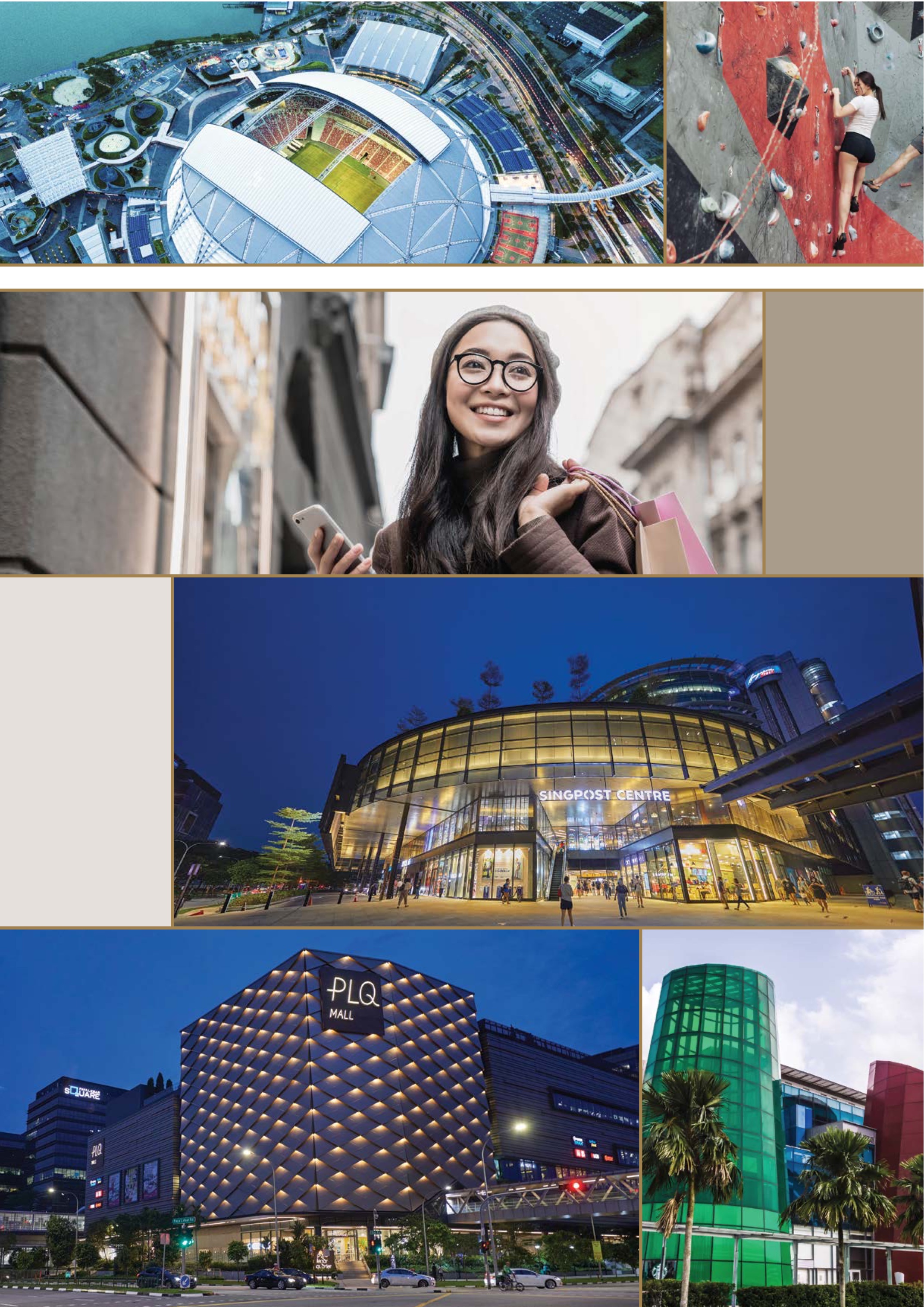 Paya Lebar Quarter and shopping malls